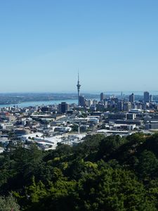 Preview wallpaper city, buildings, tower, aerial view, cityscape