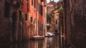 Preview wallpaper city, buildings, water, canal, venice