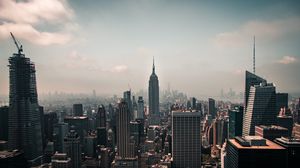 Preview wallpaper city, new york, building, skyscraper