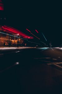 Preview wallpaper city, road, lighting