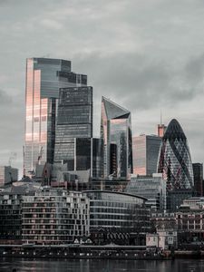 Preview wallpaper city, skyscrapers, buildings, london
