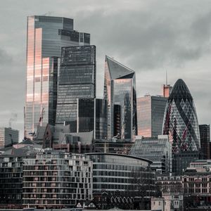 Preview wallpaper city, skyscrapers, buildings, london