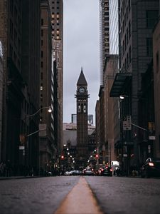 Preview wallpaper city, street, buildings, architecture
