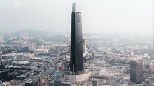 Preview wallpaper city, tower, buildings