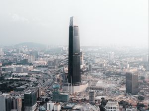 Preview wallpaper city, tower, buildings