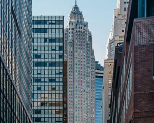 Preview wallpaper city, tower, facade, skyscraper