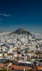 Preview wallpaper city, view from above, buildings, athens, greece, europe