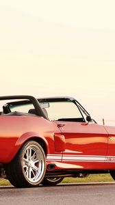 Preview wallpaper classic recreations, ford mustang, shelby, ford, gt, 500cr, convertible