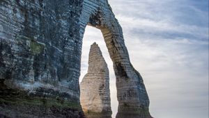 Preview wallpaper cliffs, arch, beach, coast