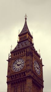 Preview wallpaper clock, tower, architecture