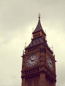 Preview wallpaper clock, tower, architecture