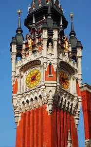 Preview wallpaper clock, tower, architecture, france