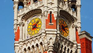 Preview wallpaper clock, tower, architecture, france