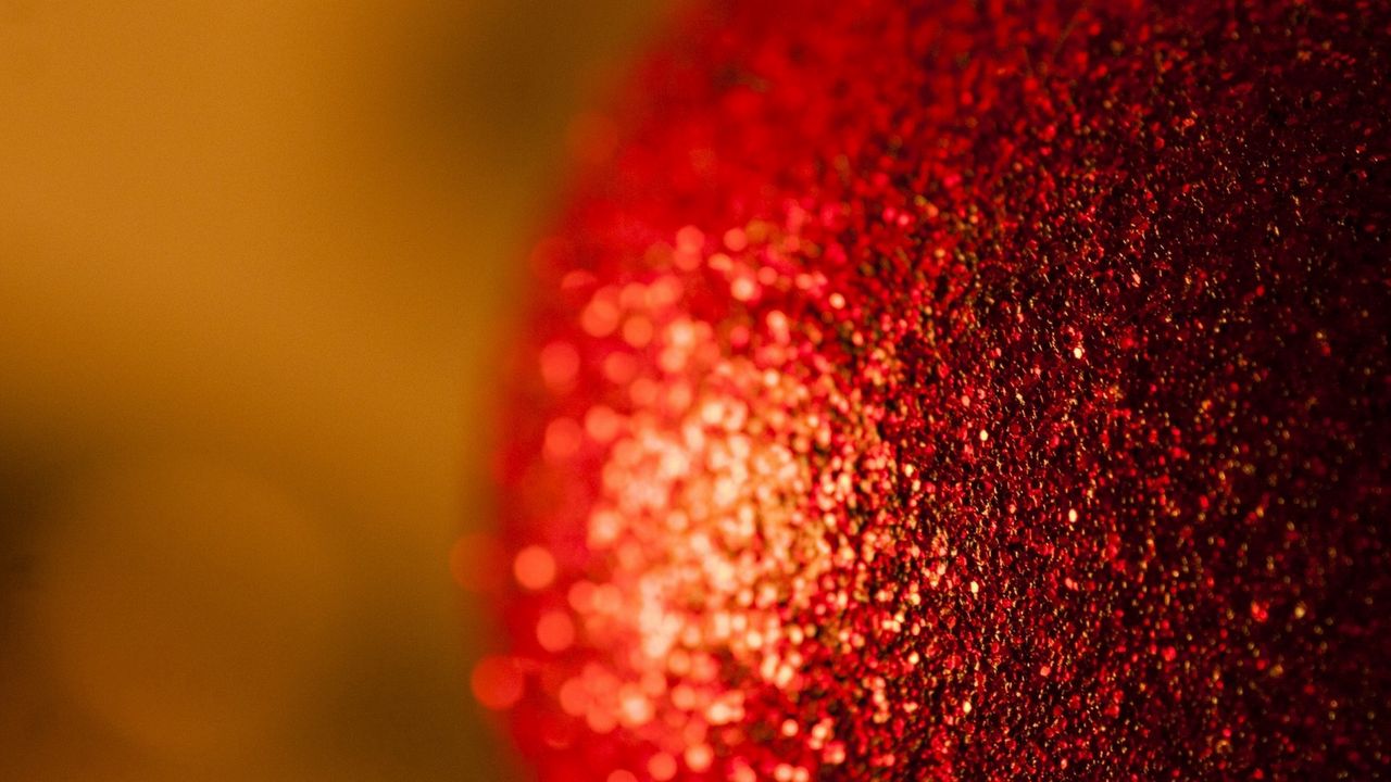 Wallpaper close-up, christmas decorations, new year, ball