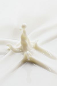 Preview wallpaper close-up, white, milk, liquid, spray