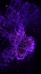 Preview wallpaper clot, fractal, lilac, purple
