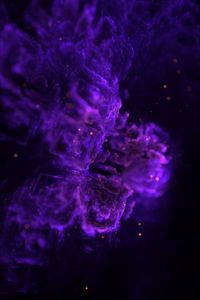 Preview wallpaper clot, fractal, lilac, purple