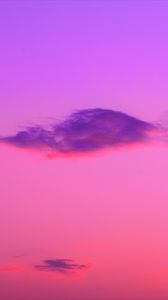 Preview wallpaper cloud, pink, sky