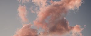 Preview wallpaper cloud, pink, sky, atmosphere