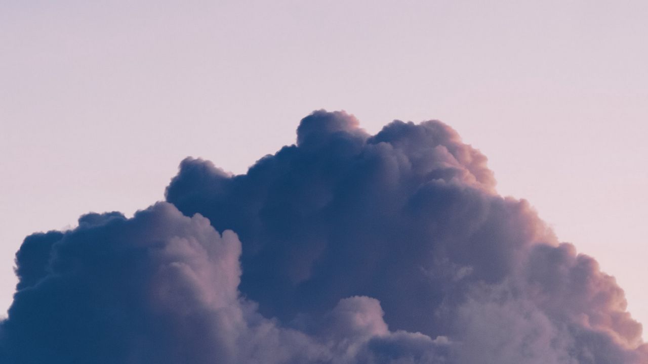 Wallpaper cloud, sky, atmosphere, minimalism