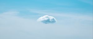 Preview wallpaper cloud, sky, blue, minimalism