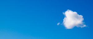 Preview wallpaper cloud, sky, minimalism, blue