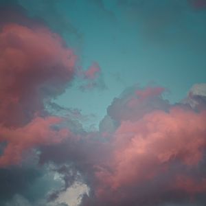 Preview wallpaper cloud, sky, pink, clouds