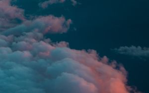 Preview wallpaper clouds, aerial view, sky, height, atmosphere