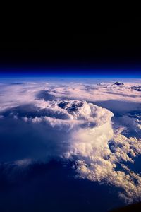 Preview wallpaper clouds, atmosphere, sky, altitude, space