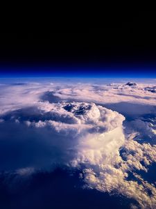 Preview wallpaper clouds, atmosphere, sky, altitude, space