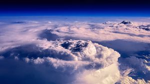 Preview wallpaper clouds, atmosphere, sky, altitude, space