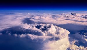 Preview wallpaper clouds, atmosphere, sky, altitude, space