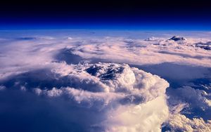 Preview wallpaper clouds, atmosphere, sky, altitude, space