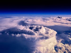 Preview wallpaper clouds, atmosphere, sky, altitude, space