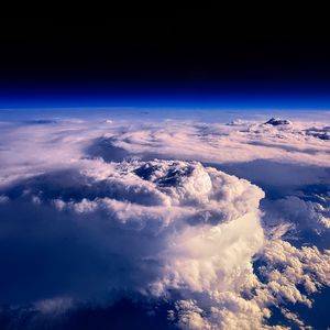 Preview wallpaper clouds, atmosphere, sky, altitude, space