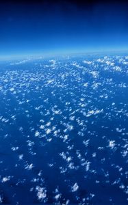 Preview wallpaper clouds, atmosphere, troposphere, height, above clouds, horizon