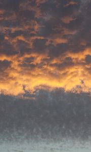 Preview wallpaper clouds, beautiful, sunset, sky, weather