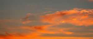Preview wallpaper clouds, beautiful, sunset, sky, cloudy