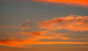 Preview wallpaper clouds, beautiful, sunset, sky, cloudy