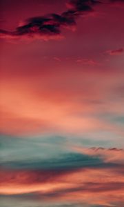 Preview wallpaper clouds, evening, sunset, sky