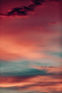Preview wallpaper clouds, evening, sunset, sky