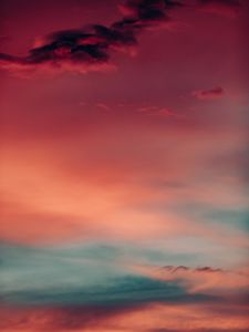 Preview wallpaper clouds, evening, sunset, sky