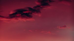 Preview wallpaper clouds, evening, sunset, sky