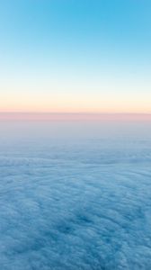 Preview wallpaper clouds, flight, horizon, nature
