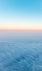 Preview wallpaper clouds, flight, horizon, nature