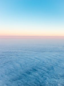 Preview wallpaper clouds, flight, horizon, nature