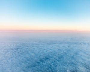 Preview wallpaper clouds, flight, horizon, nature