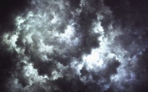 Preview wallpaper clouds, glow, light, texture, abstraction
