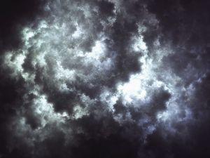 Preview wallpaper clouds, glow, light, texture, abstraction