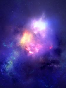 Preview wallpaper clouds, light, nebula, abstraction
